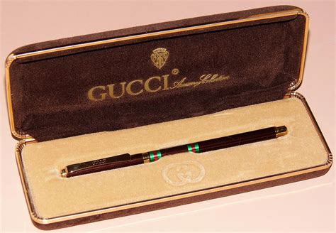 gucci ballpoint pen|Designer Pens & Writing Sets US .